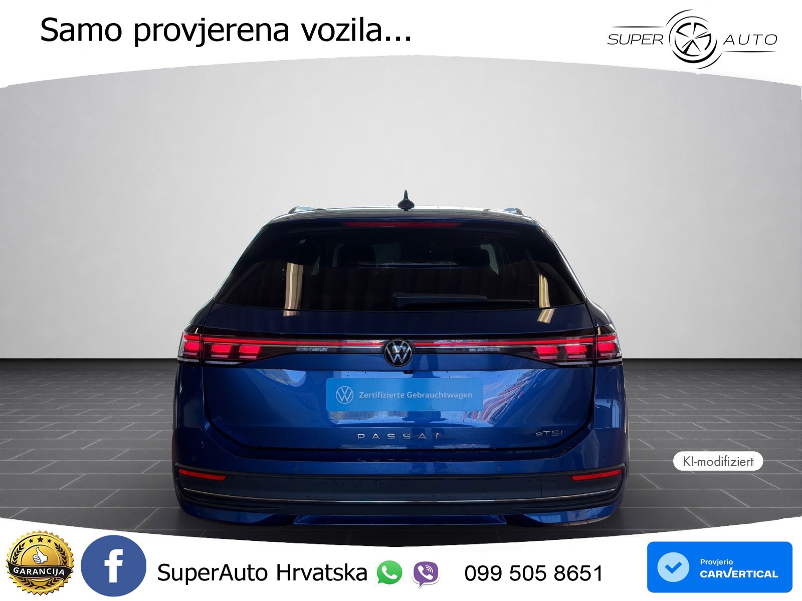 Volkswagen Passat Variant 1.5 eTSI (150 KS) DSG Business MATRIX+GR SJED+KAM