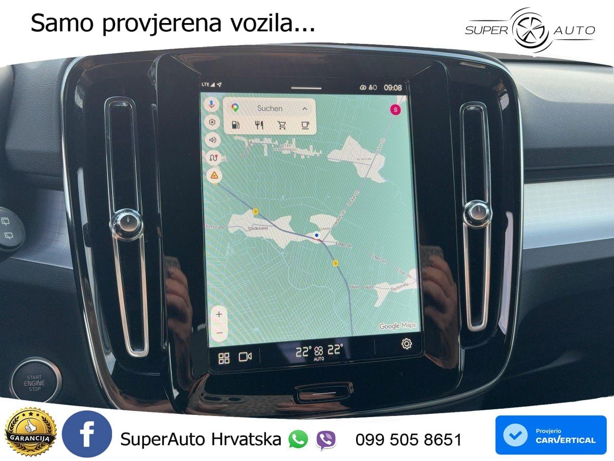 Volvo XC40 2.0 B3 163 KS Automatic LED+GR SJED+ACC