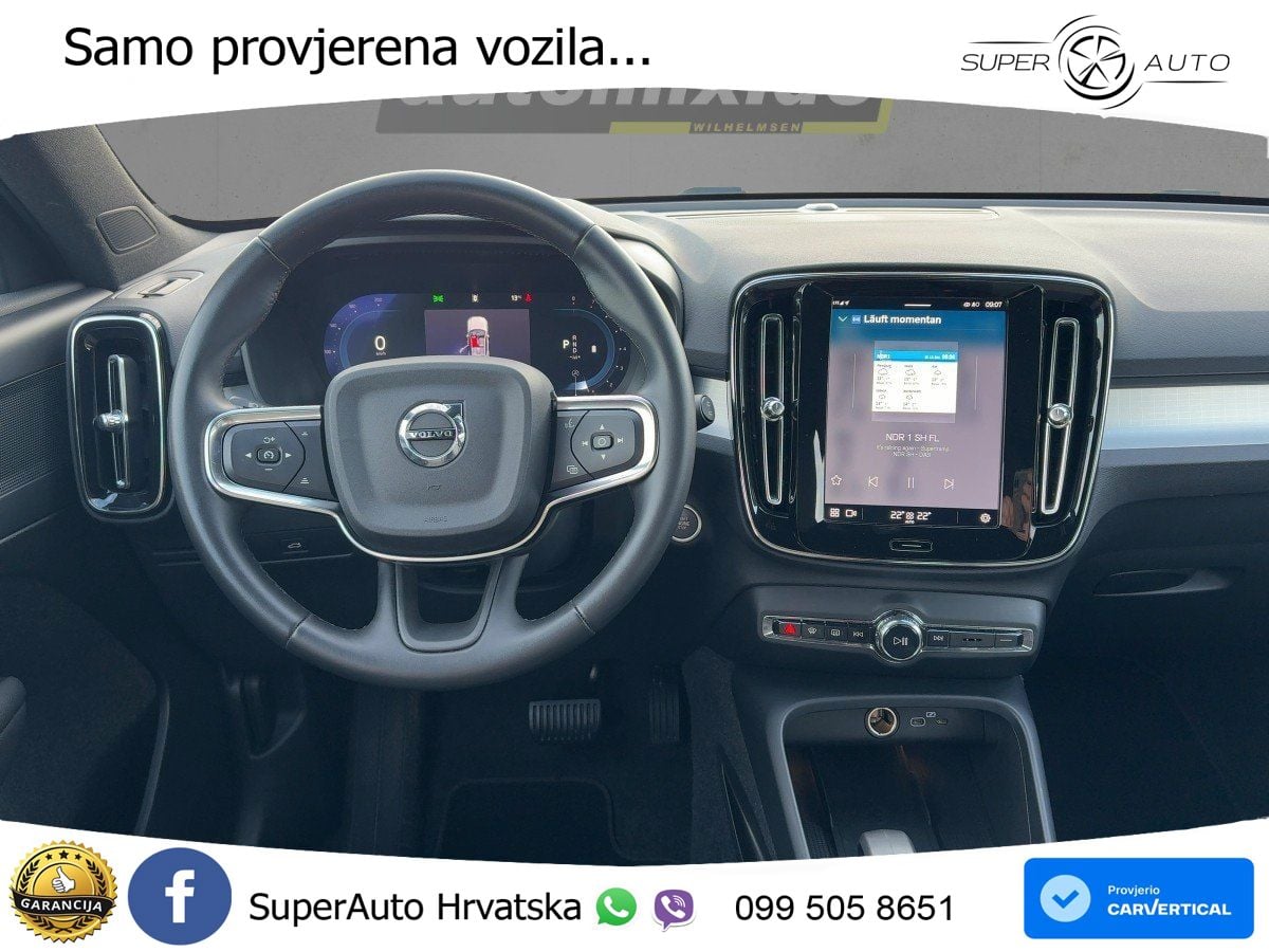 Volvo XC40 2.0 B3 163 KS Automatic LED+GR SJED+ACC