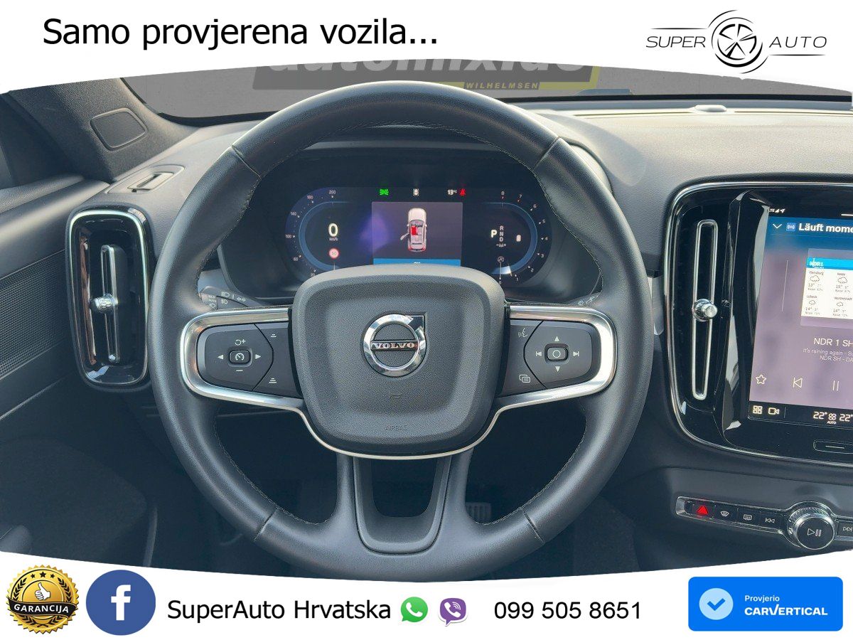 Volvo XC40 2.0 B3 163 KS Automatic LED+GR SJED+ACC