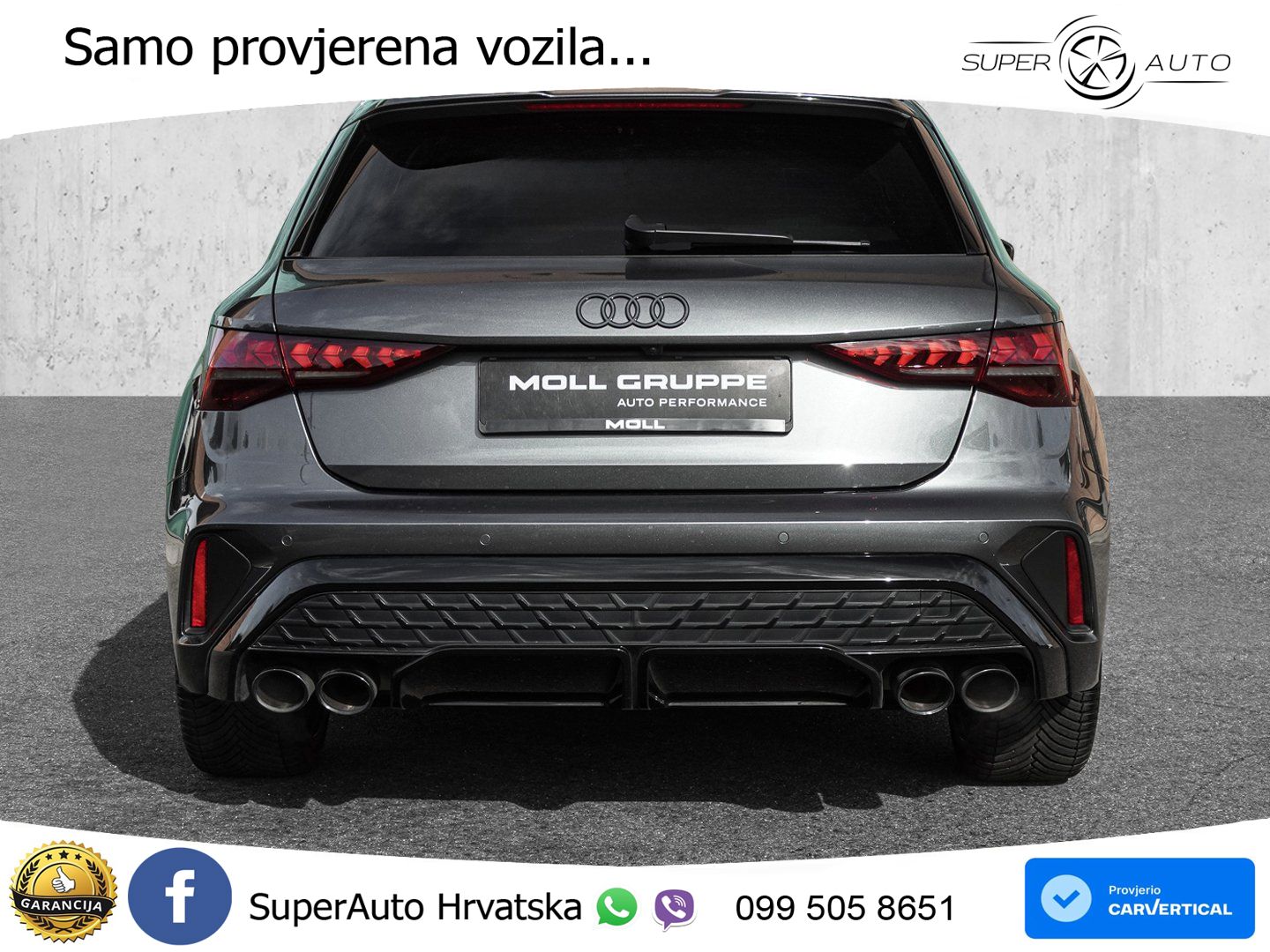 Audi S3 2.0 TFSI (333 KS) quattro S tronic MATRIX+GR SJED+KAM