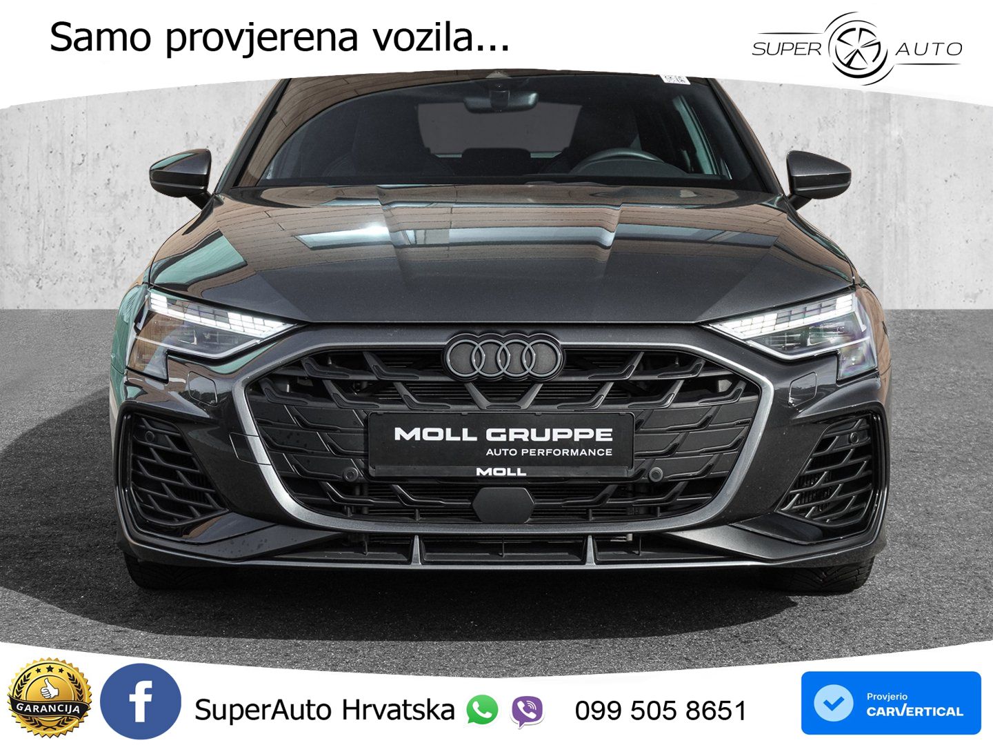 Audi S3 2.0 TFSI (333 KS) quattro S tronic MATRIX+GR SJED+KAM