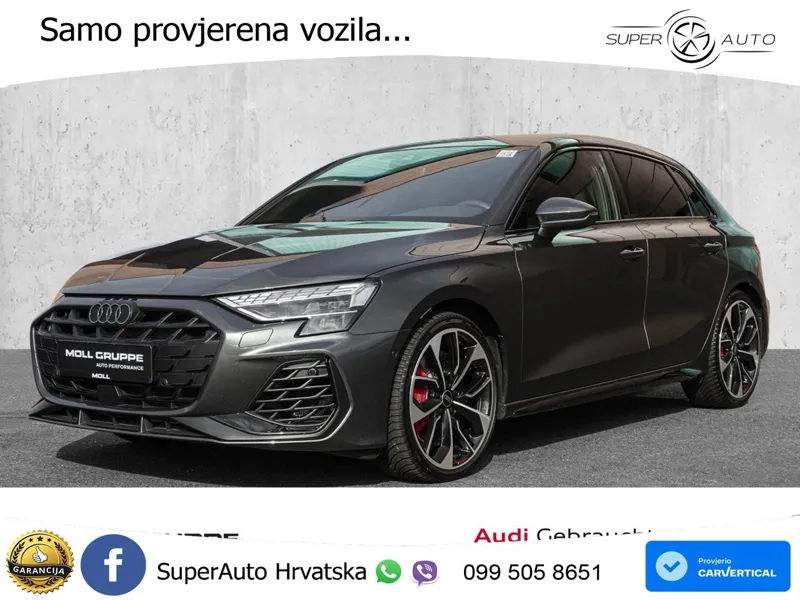 Audi S3 2.0 TFSI (333 KS) quattro S tronic MATRIX+GR SJED+KAM