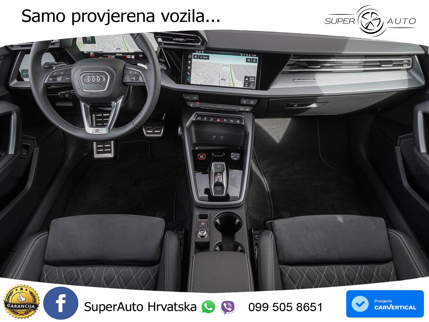 Audi S3 2.0 TFSI (333 KS) quattro S tronic MATRIX+GR SJED+KAM