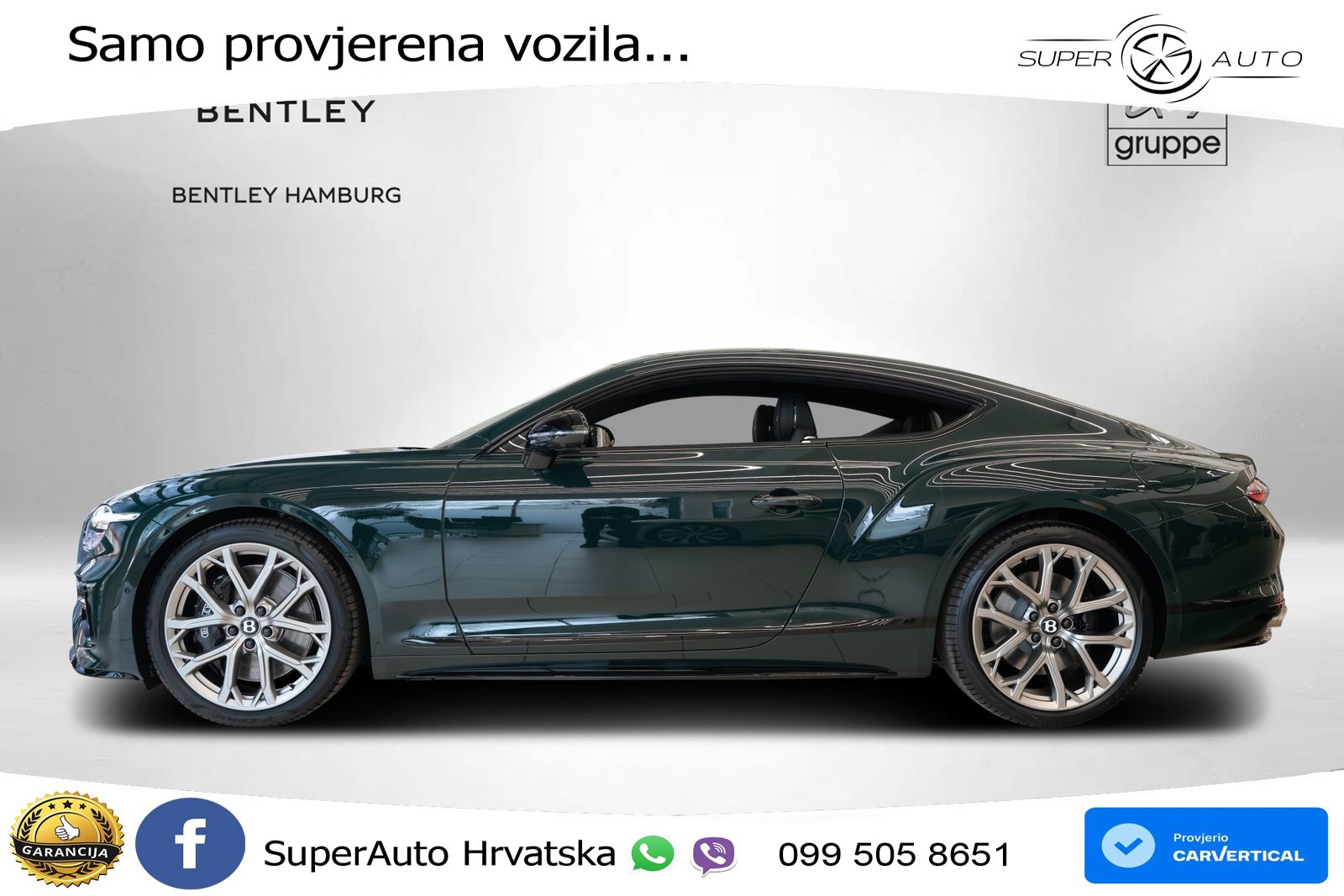 Bentley Continental GT IV 4.0 V8 TFSi (680 KS) AWD DCT LED+GR SJED+ACC