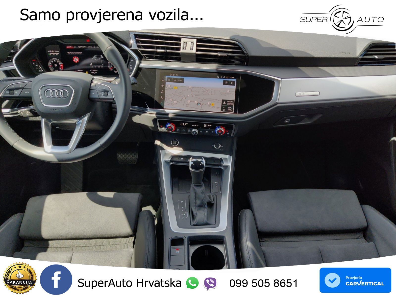 Audi Q3 35 TFSI (150 KS) advanced LED+GR SJED+ACC