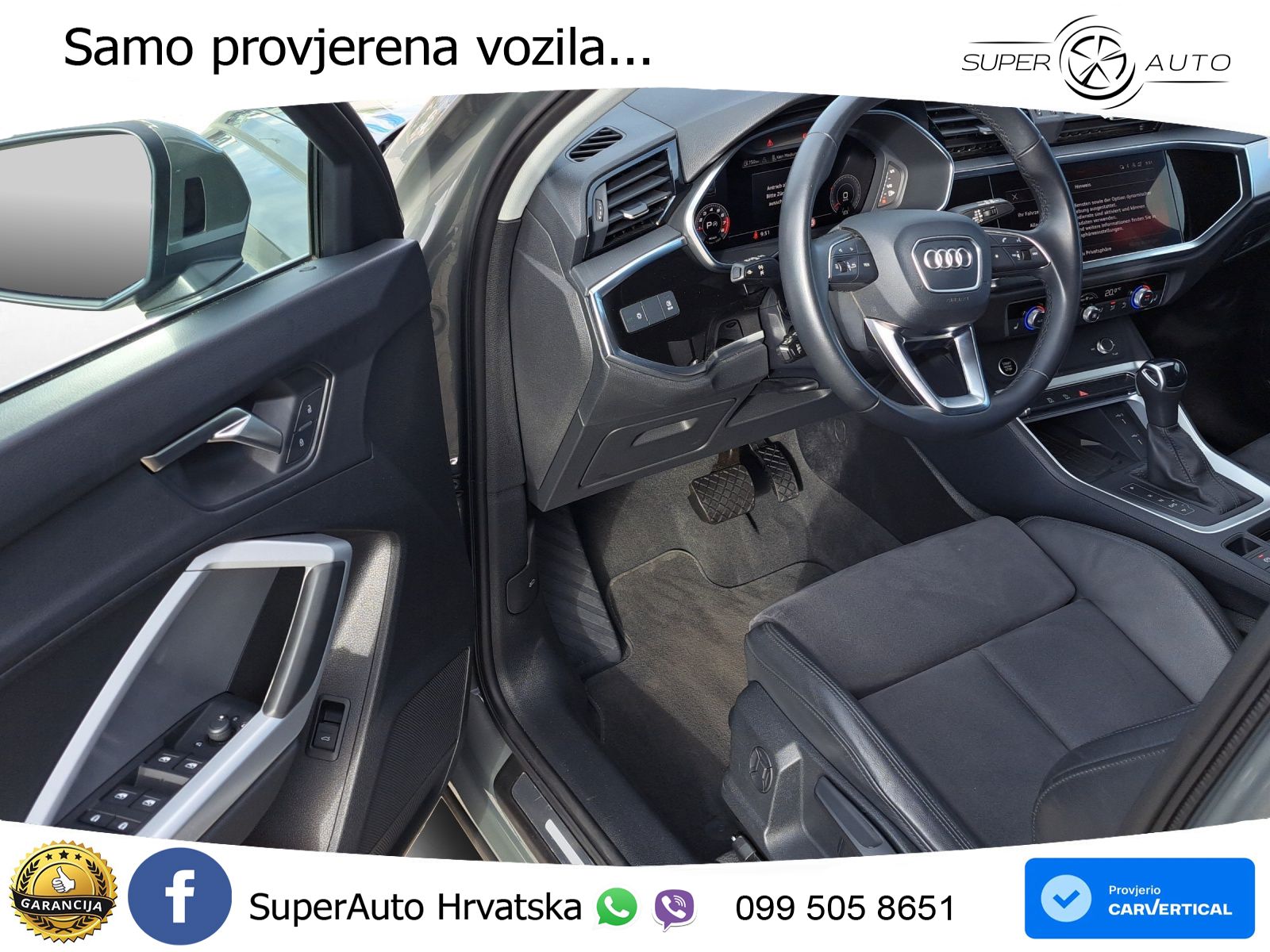 Audi Q3 35 TFSI (150 KS) advanced LED+GR SJED+ACC