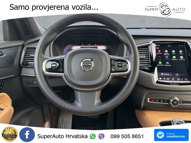 Volvo XC90 Recharge 2.0 T8 AWD Geartronic ZRAČNI+ACC+4xGR SJED+KAM