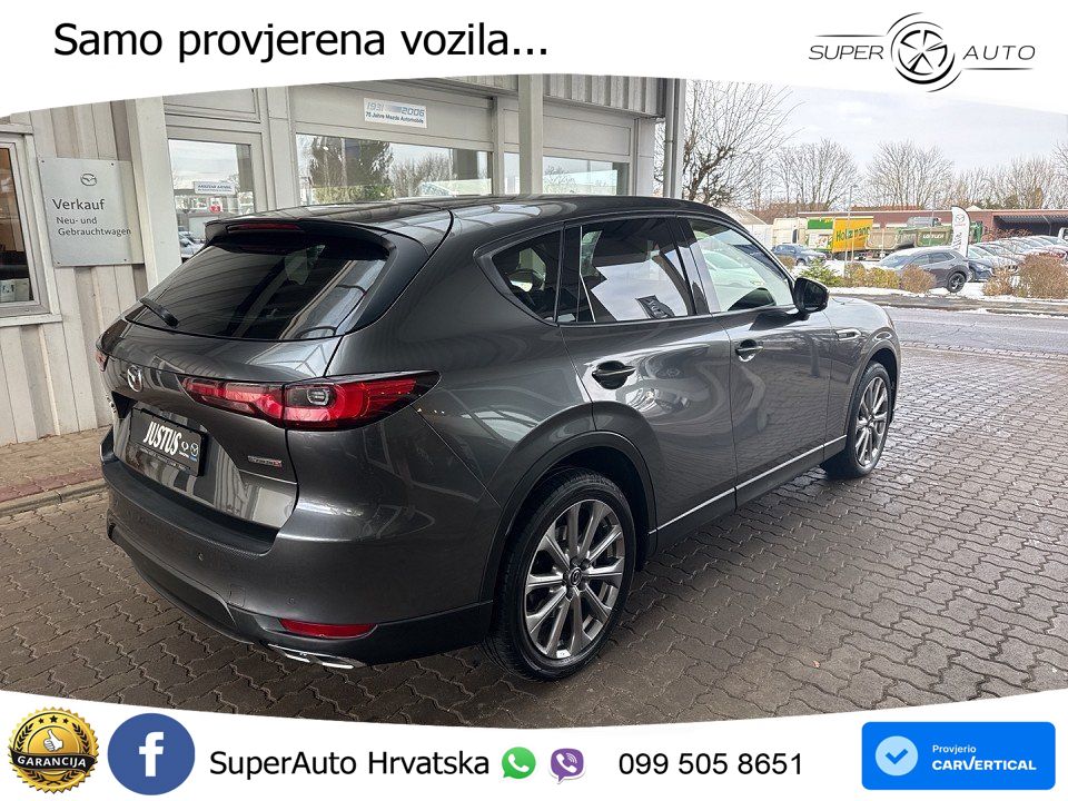 Mazda CX-60 3.3 e-Skyactiv D (254 KS) AWD Automatic