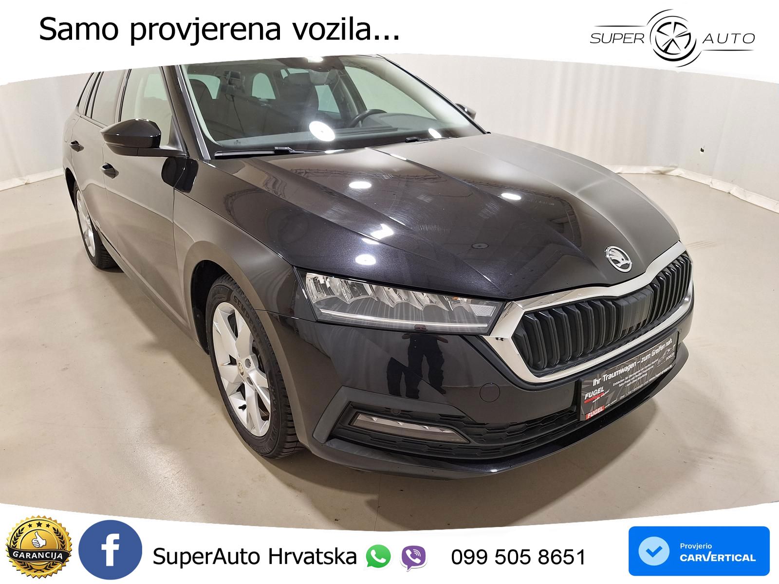 Škoda Octavia Combi 2.0 TDI (150 KS) DSG LED+GR SJED+ACC