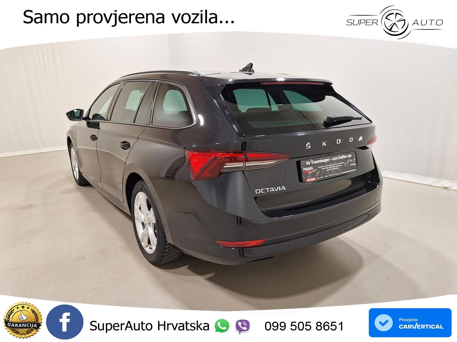Škoda Octavia Combi 2.0 TDI (150 KS) DSG LED+GR SJED+ACC