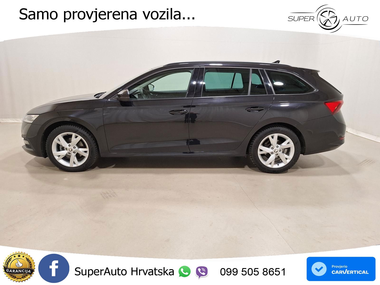 Škoda Octavia Combi 2.0 TDI (150 KS) DSG LED+GR SJED+ACC