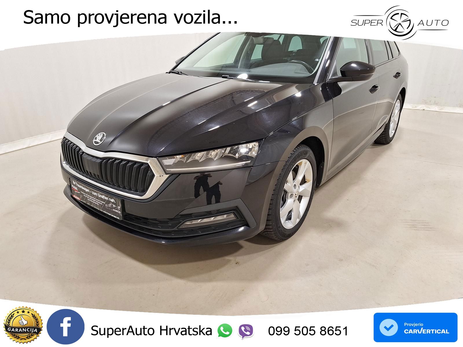 Škoda Octavia Combi 2.0 TDI (150 KS) DSG LED+GR SJED+ACC