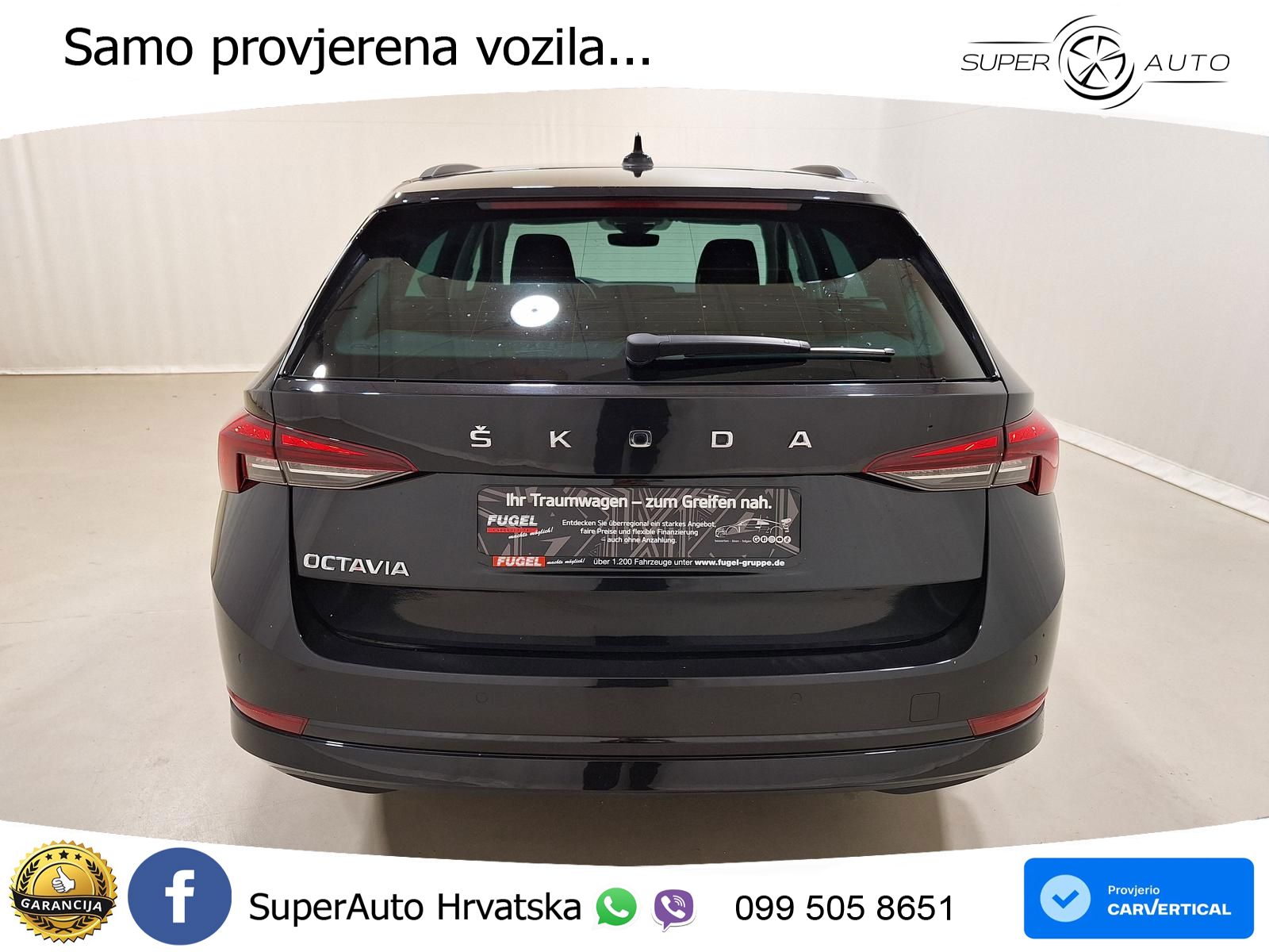 Škoda Octavia Combi 2.0 TDI (150 KS) DSG LED+GR SJED+ACC