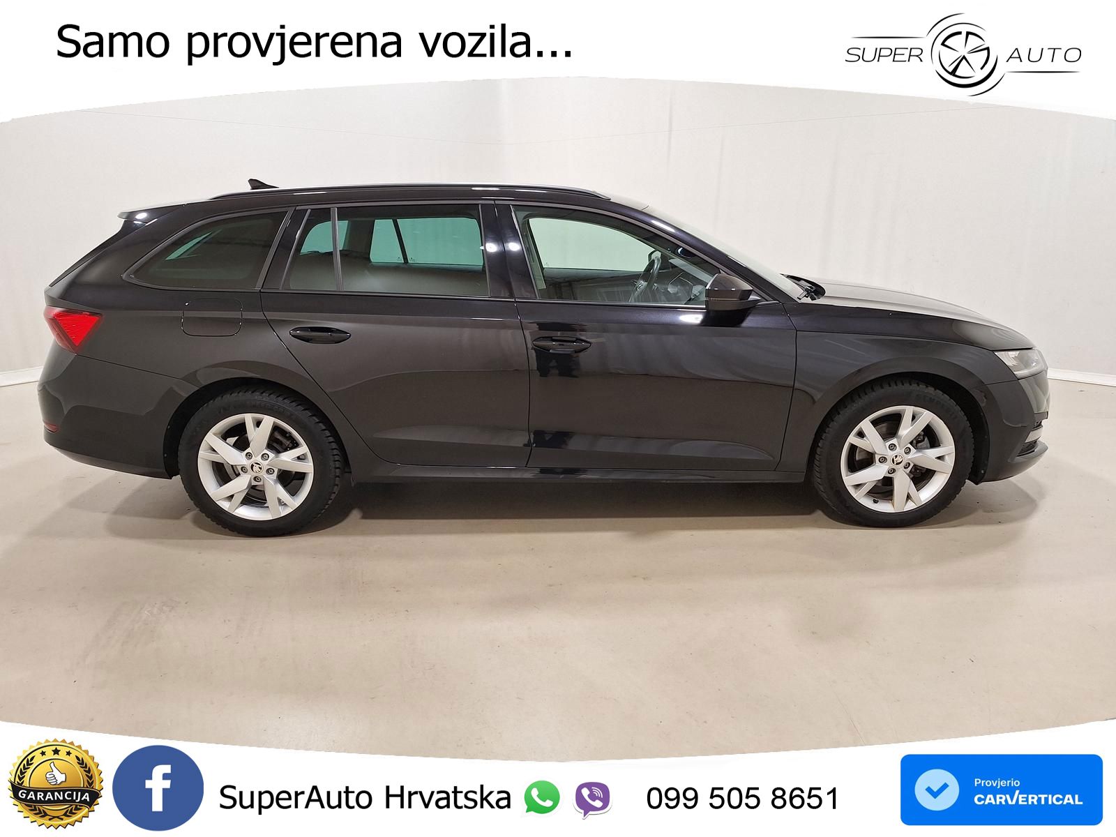 Škoda Octavia Combi 2.0 TDI (150 KS) DSG LED+GR SJED+ACC