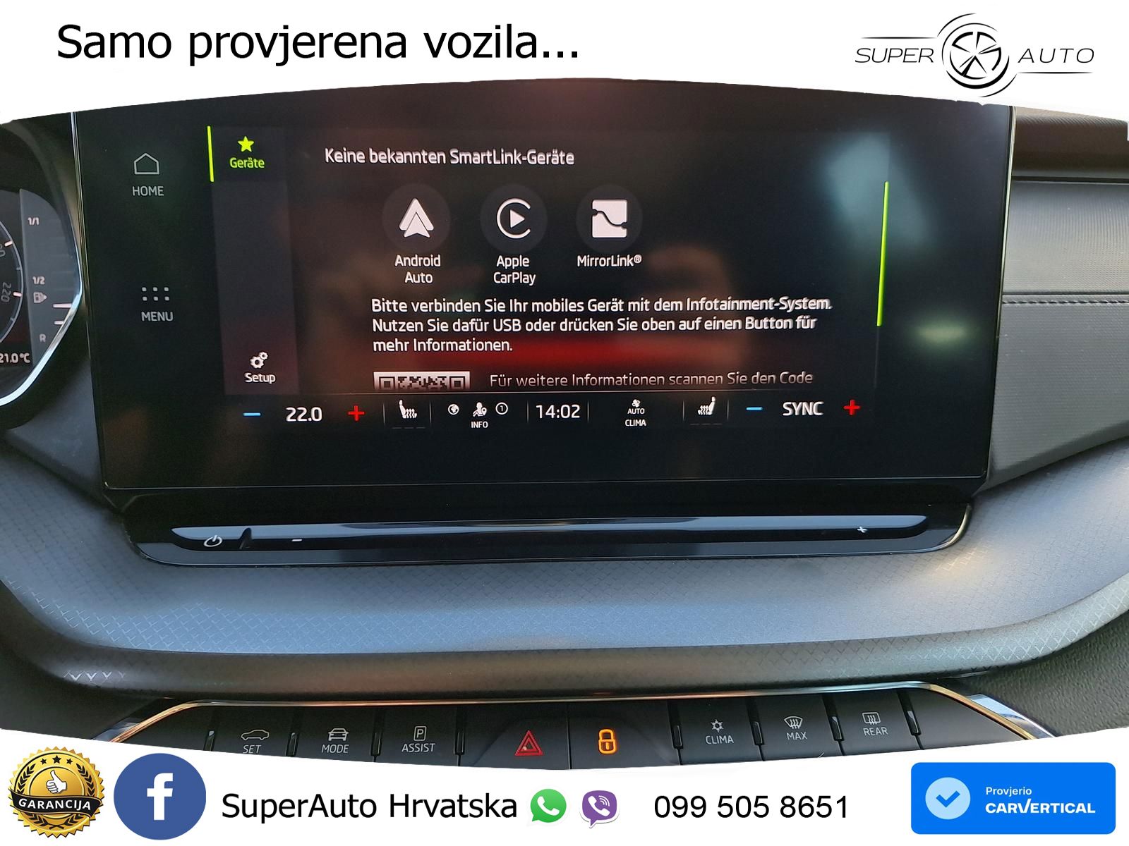 Škoda Octavia Combi 2.0 TDI (150 KS) DSG LED+GR SJED+ACC