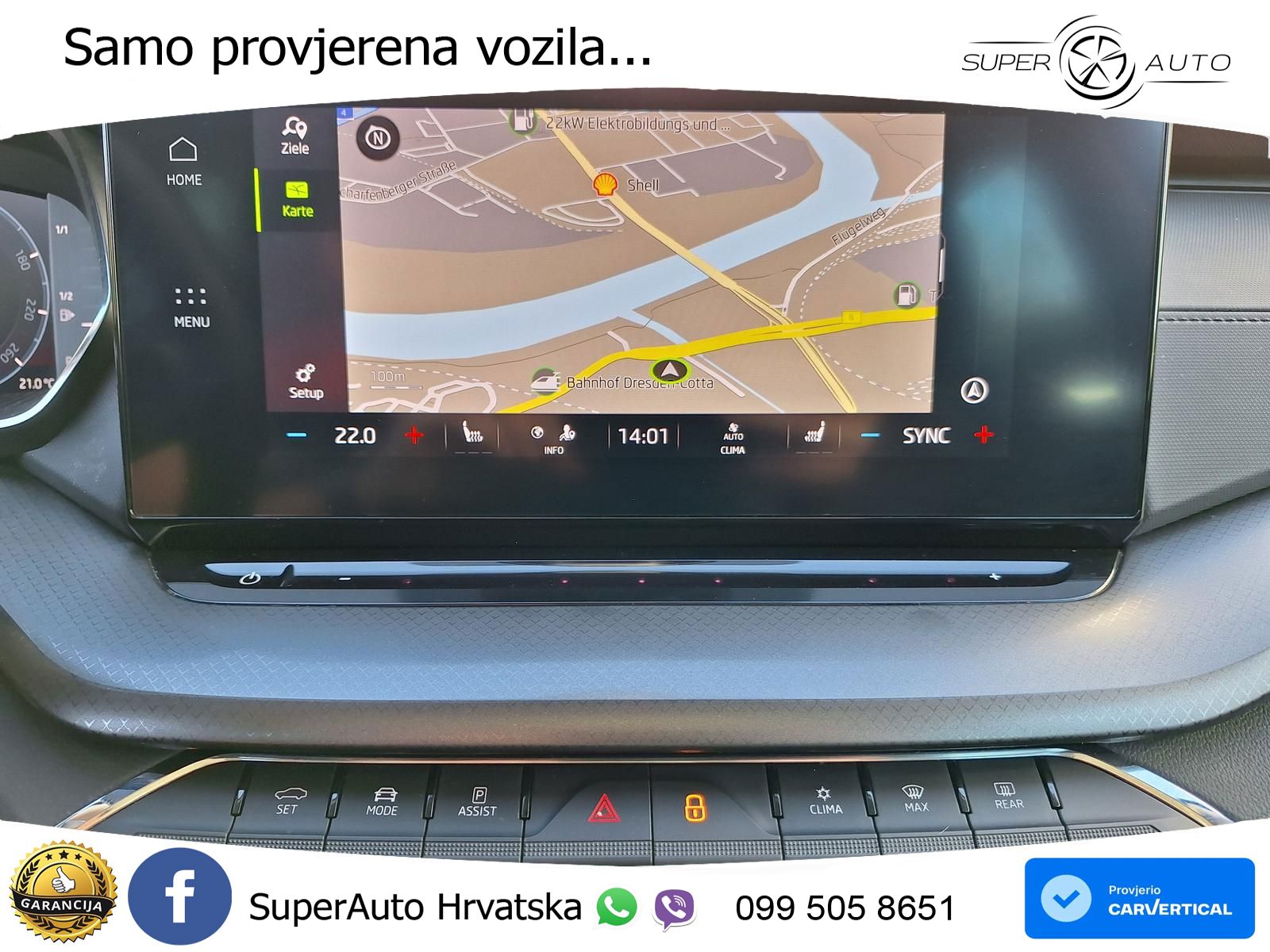 Škoda Octavia Combi 2.0 TDI (150 KS) DSG LED+GR SJED+ACC