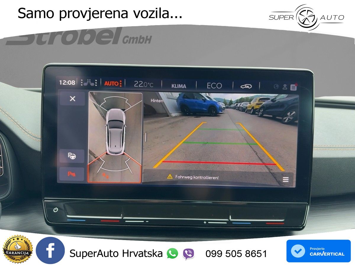 Cupra Formentor 1.4 TSI (245 KS) e-Hybrid DSG VZ MATRIX+GR SJED+KAM