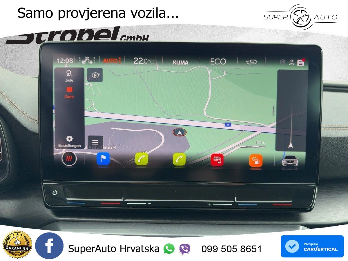 Cupra Formentor 1.4 TSI (245 KS) e-Hybrid DSG VZ MATRIX+GR SJED+KAM