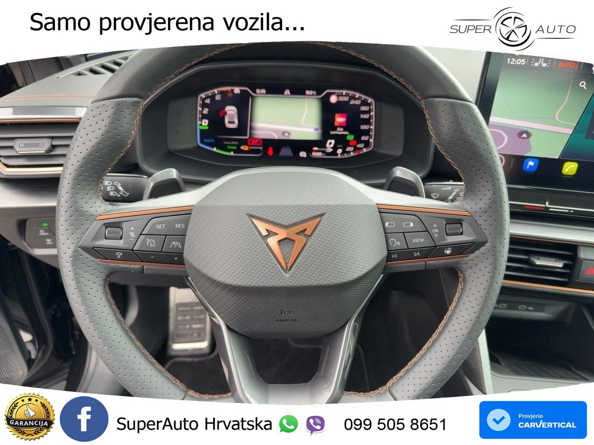 Cupra Formentor 1.4 TSI (245 KS) e-Hybrid DSG VZ MATRIX+GR SJED+KAM