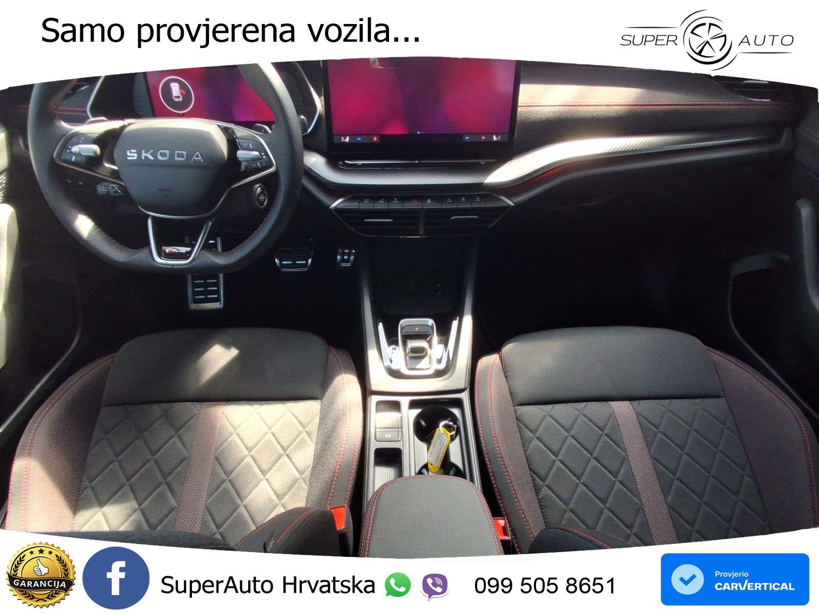 Škoda Octavia Combi RS 2.0 TSI (265 KS) DSG MATRIX+GR SJED+KAM