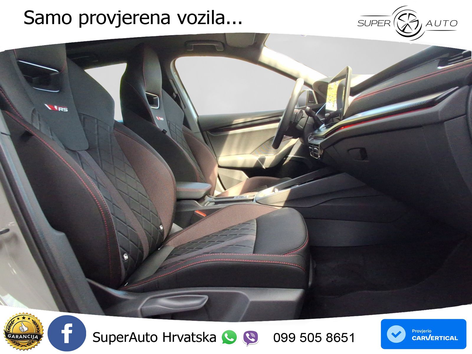 Škoda Octavia Combi RS 2.0 TSI (265 KS) DSG MATRIX+GR SJED+KAM