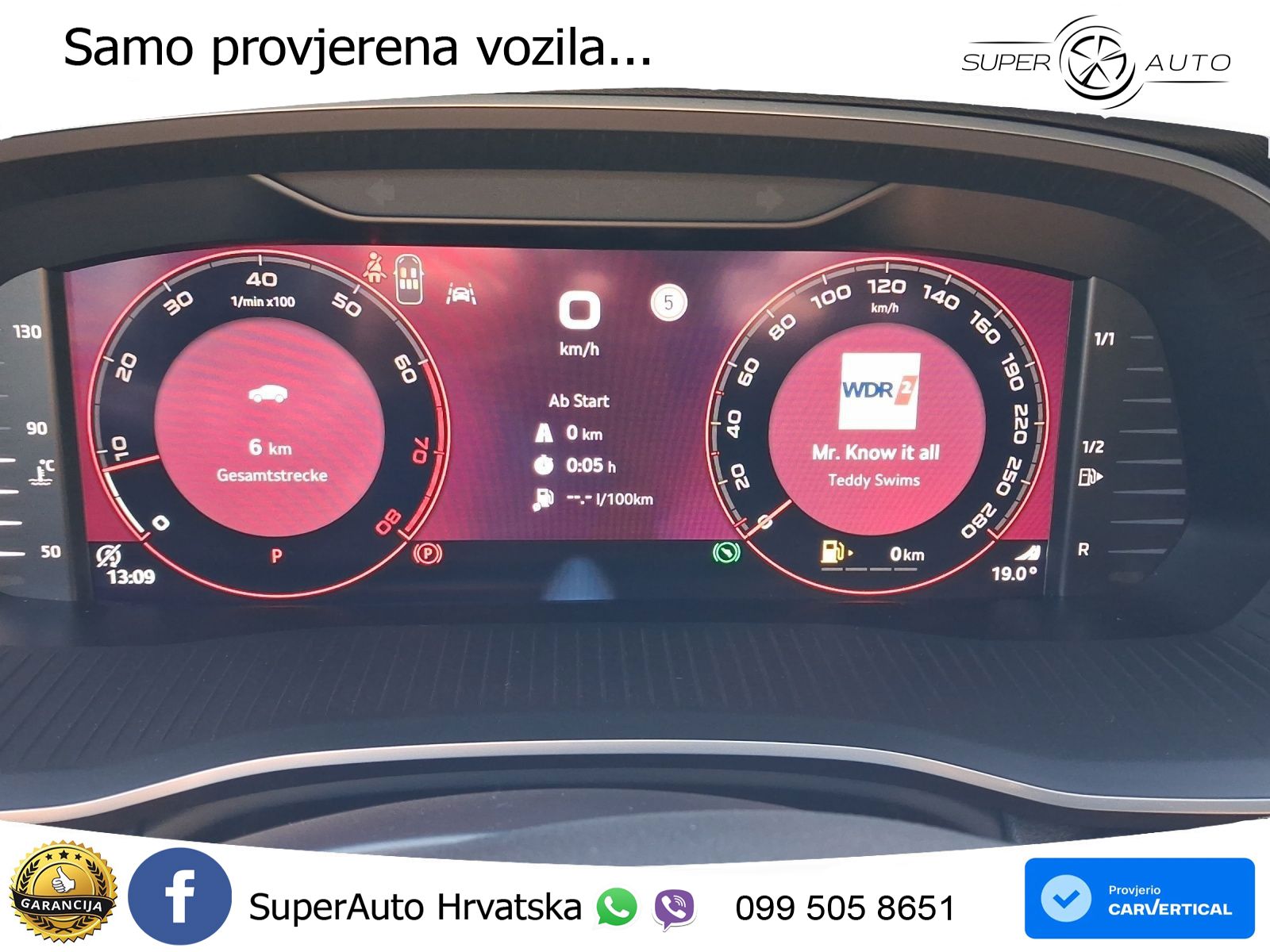 Škoda Octavia Combi RS 2.0 TSI (265 KS) DSG MATRIX+GR SJED+KAM