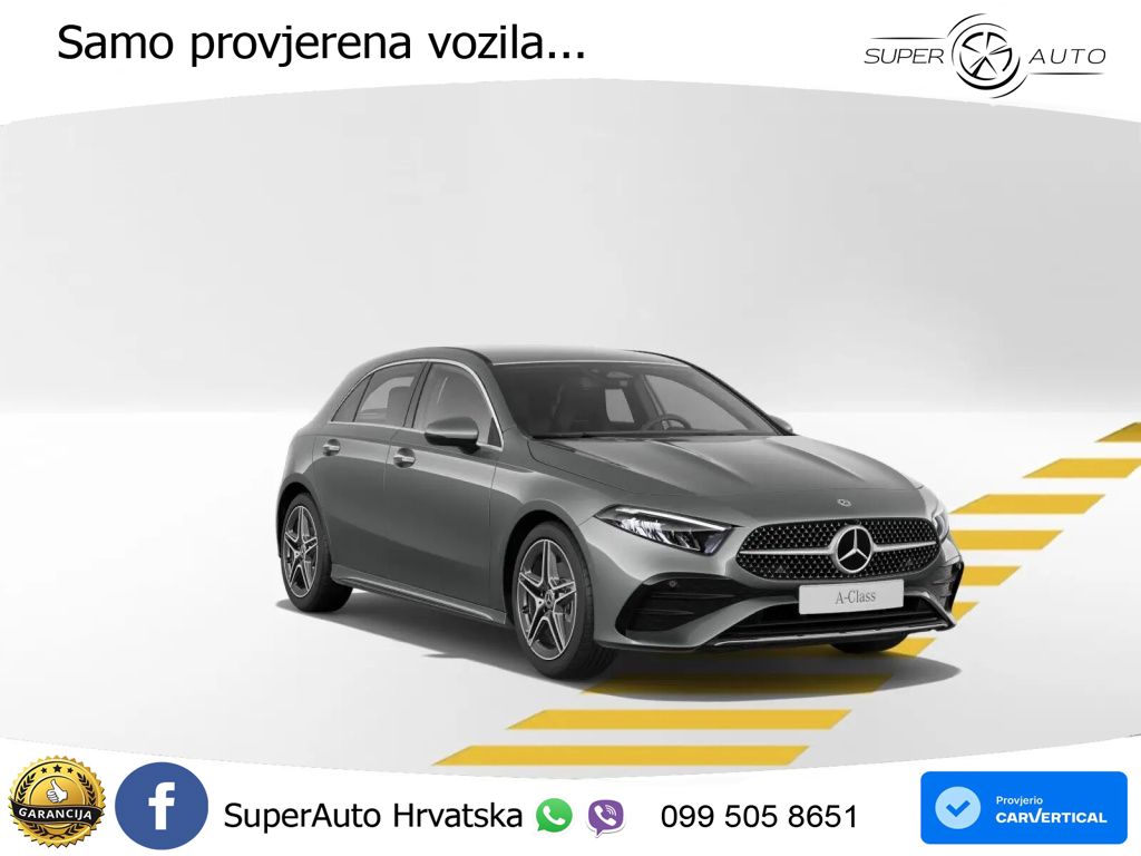 Mercedes-Benz A 200 7G-DCT AMG LED+GR SJED+ACC