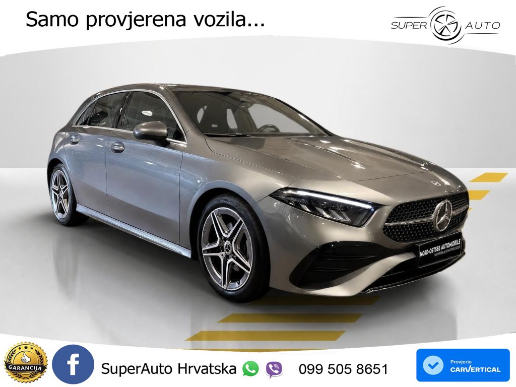 Mercedes-Benz A 200 7G-DCT AMG LED+GR SJED+ACC