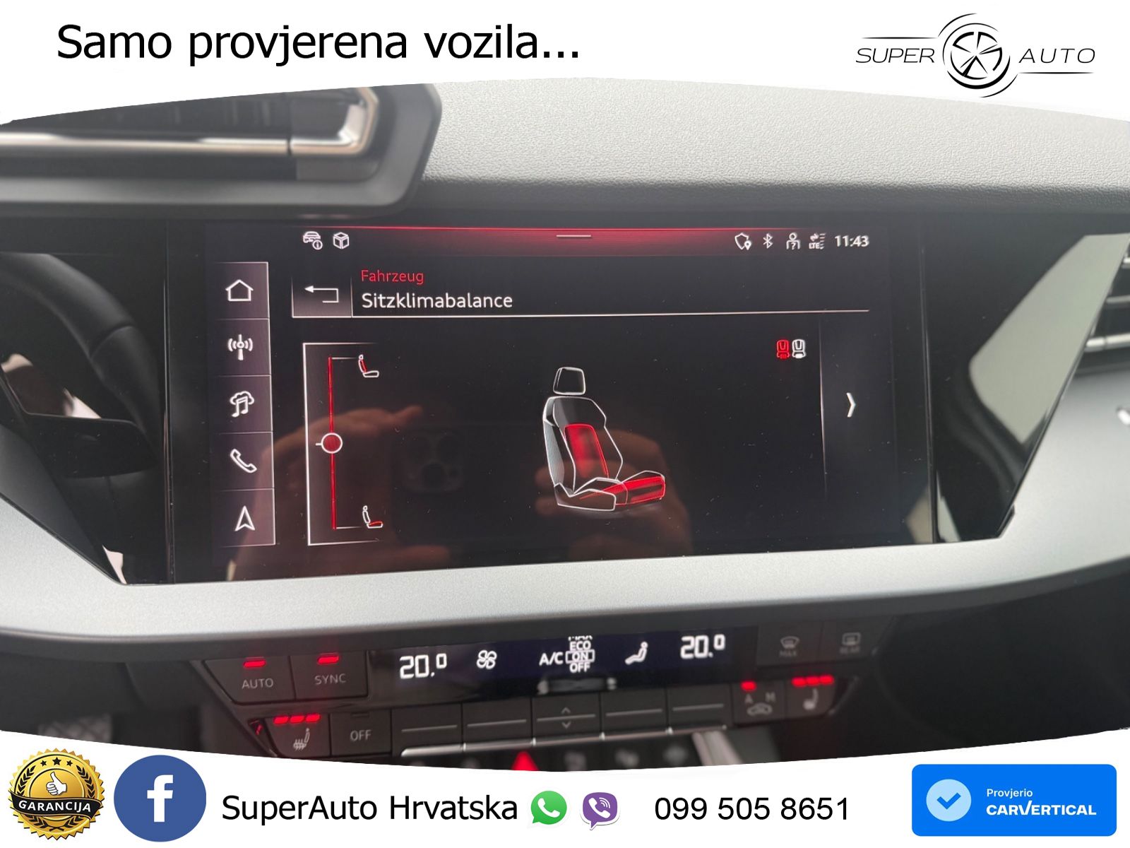 Audi A3 35 TFSI (150 KS) advanced LED+GR SJED+ACC