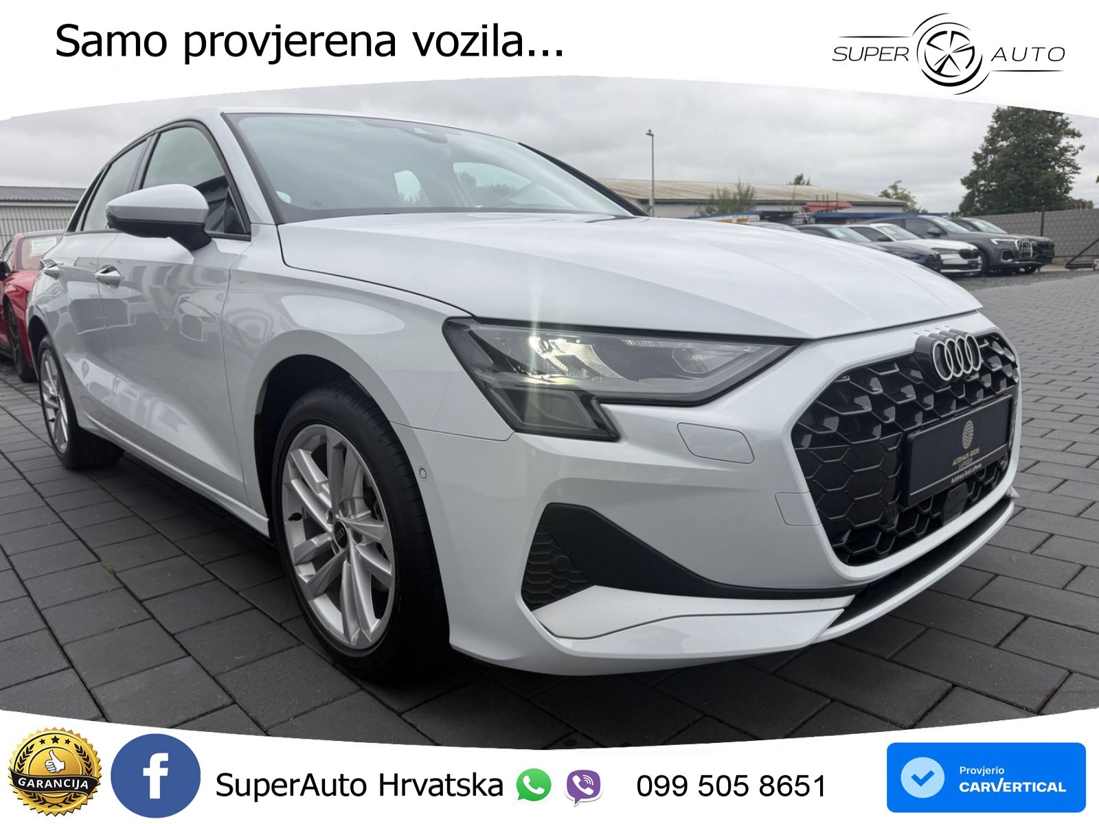 Audi A3 35 TFSI (150 KS) advanced LED+GR SJED+ACC