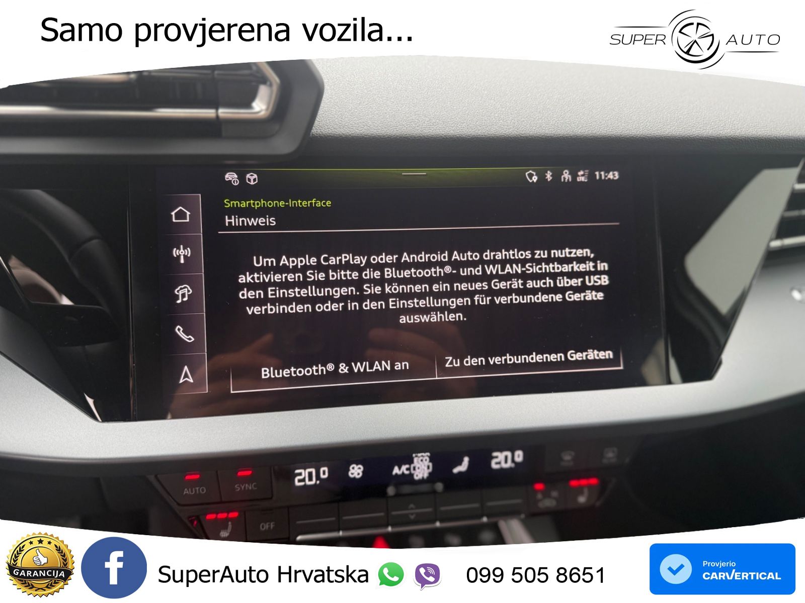Audi A3 35 TFSI (150 KS) advanced LED+GR SJED+ACC