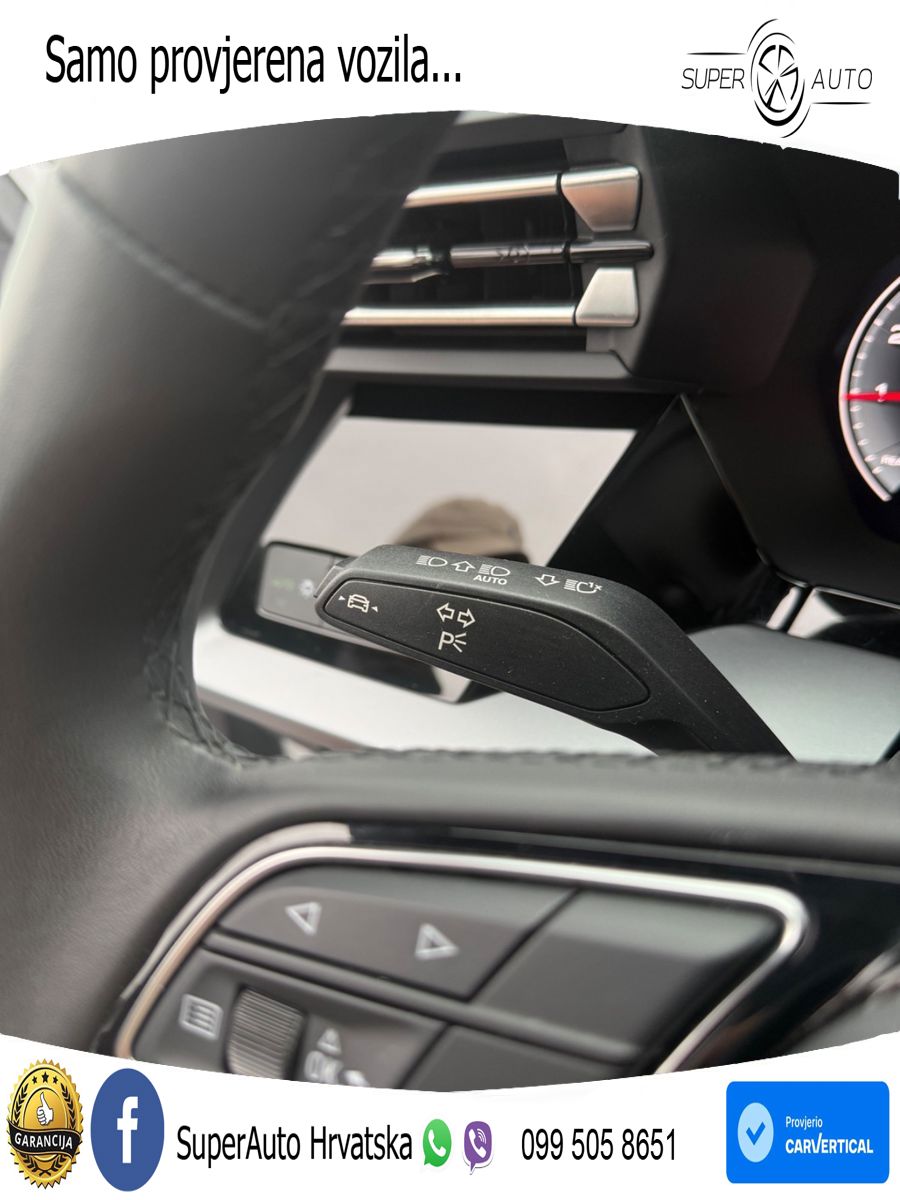 Audi A3 35 TFSI (150 KS) advanced LED+GR SJED+ACC