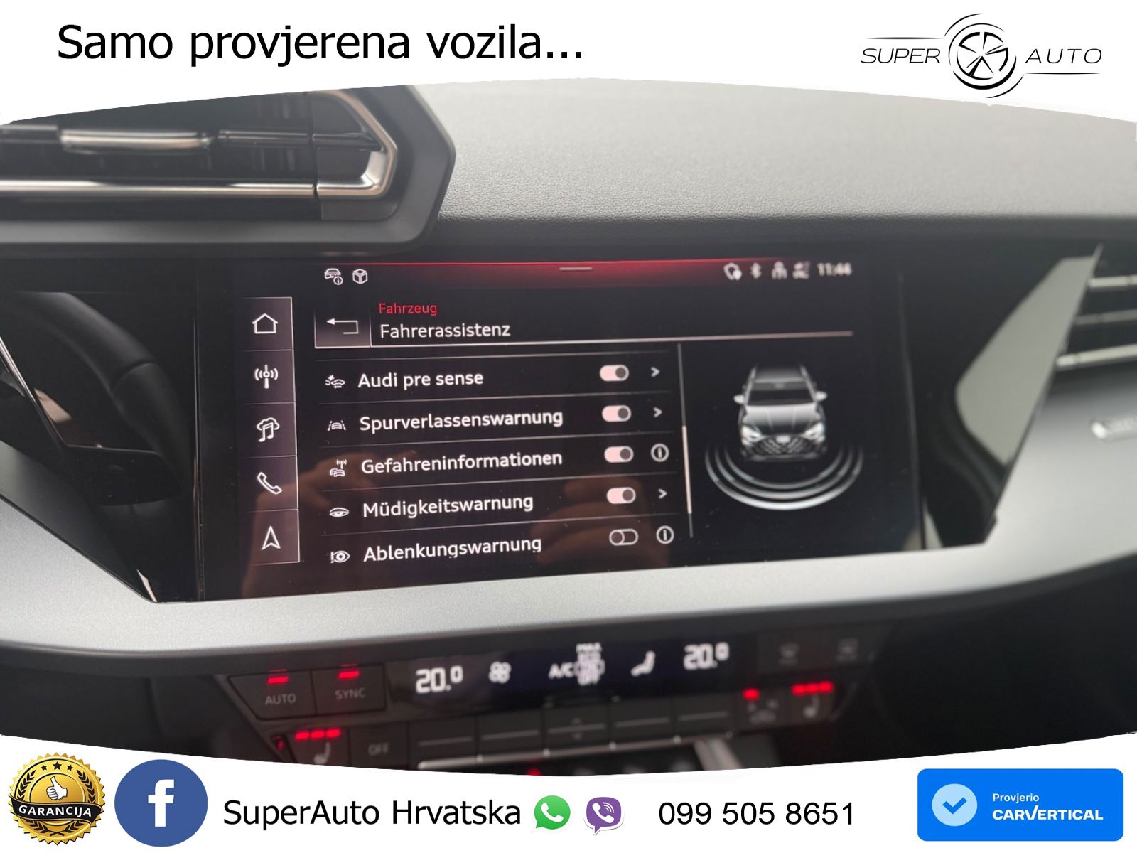 Audi A3 35 TFSI (150 KS) advanced LED+GR SJED+ACC