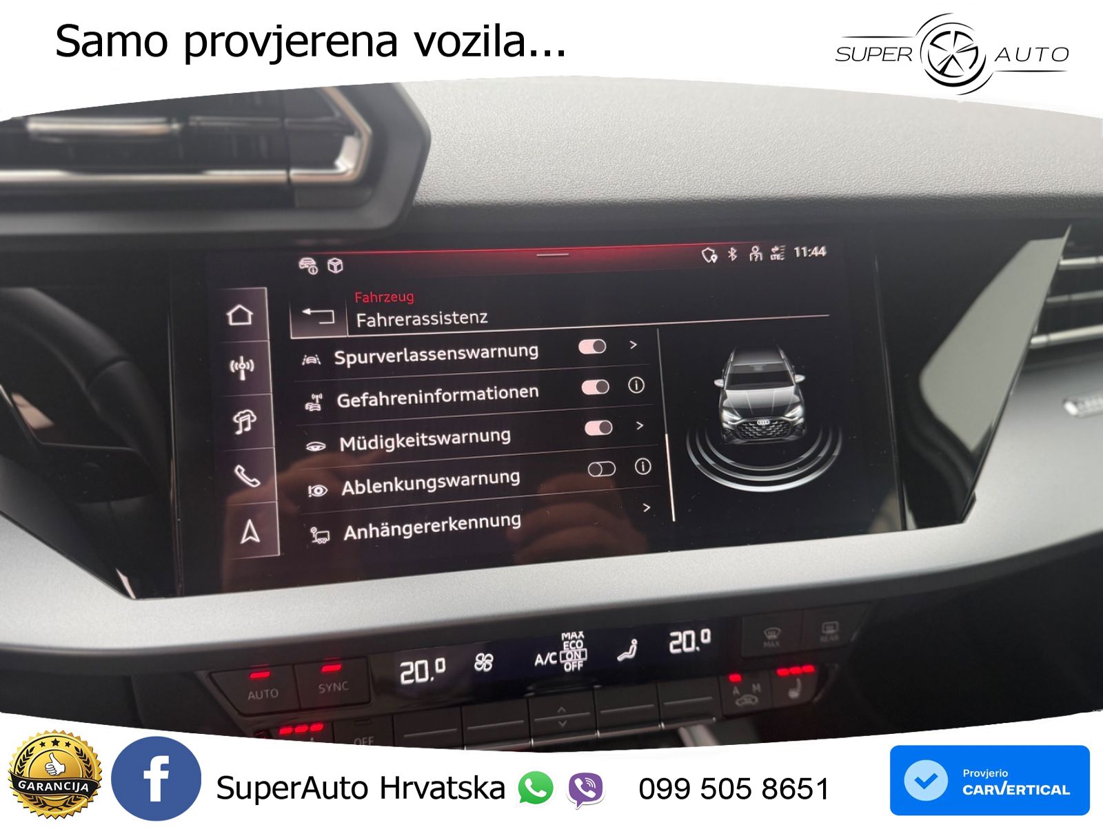 Audi A3 35 TFSI (150 KS) advanced LED+GR SJED+ACC