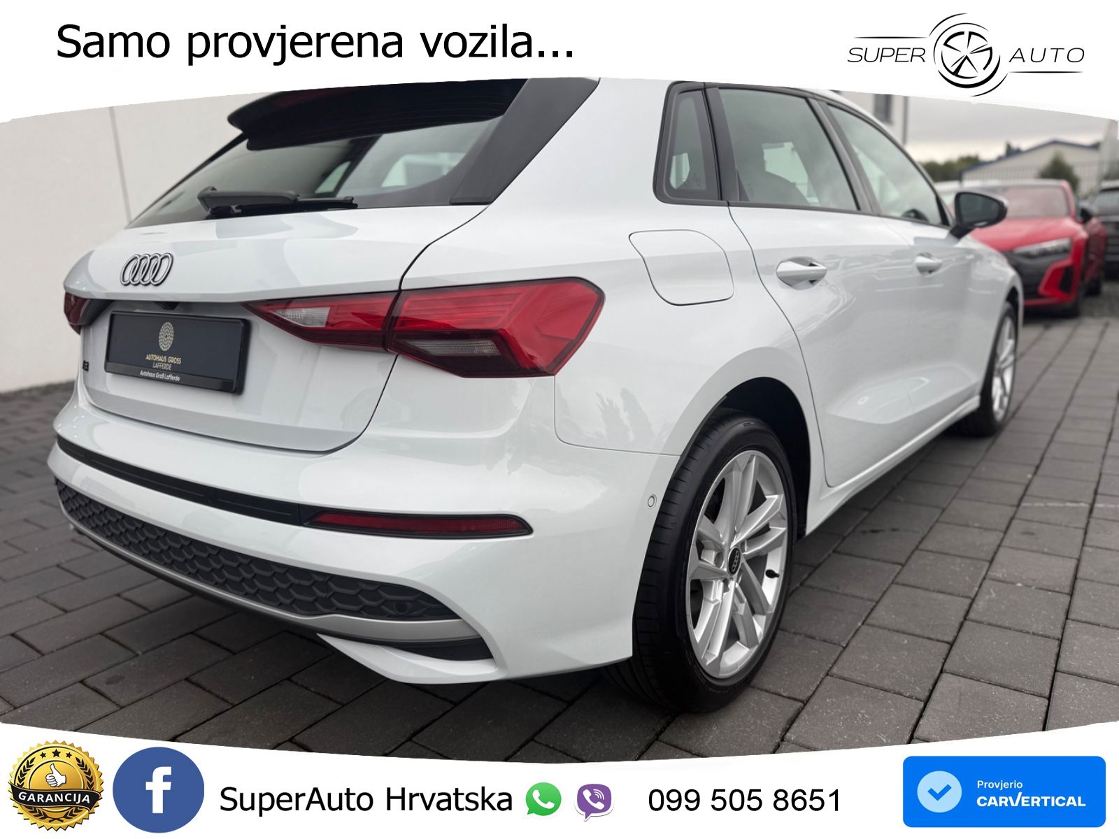 Audi A3 35 TFSI (150 KS) advanced LED+GR SJED+ACC