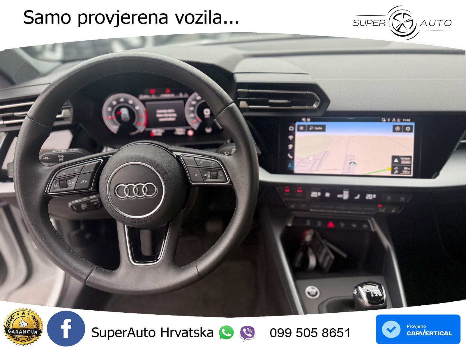 Audi A3 35 TFSI (150 KS) advanced LED+GR SJED+ACC