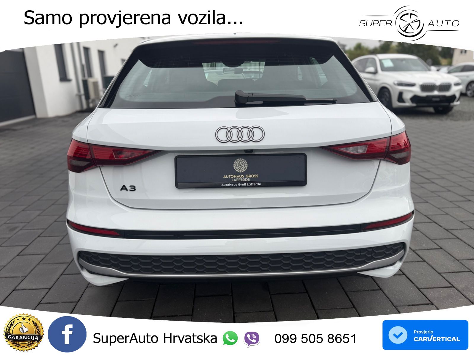 Audi A3 35 TFSI (150 KS) advanced LED+GR SJED+ACC