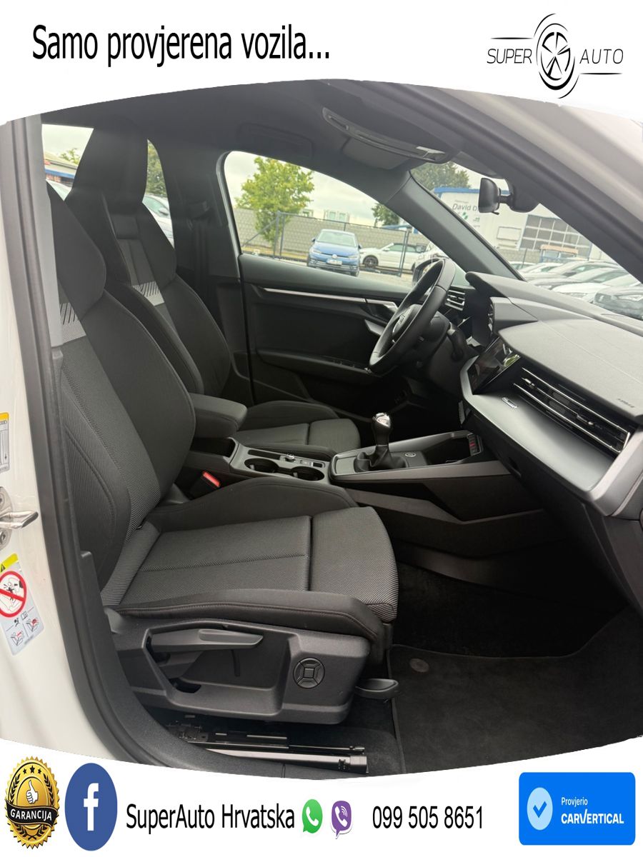 Audi A3 35 TFSI (150 KS) advanced LED+GR SJED+ACC