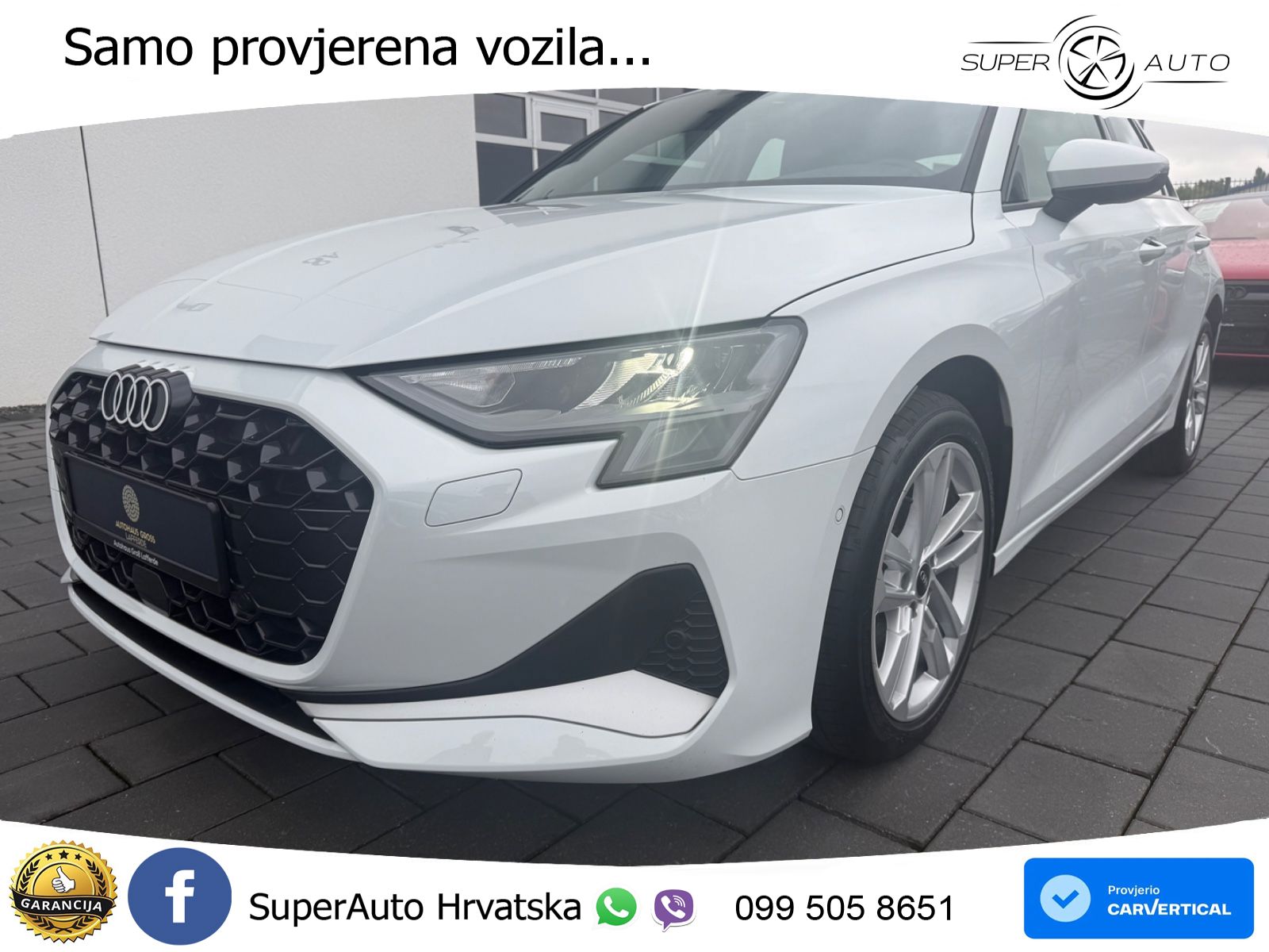 Audi A3 35 TFSI (150 KS) advanced LED+GR SJED+ACC