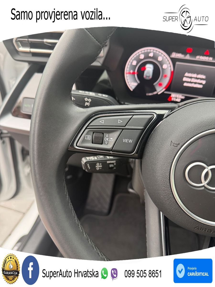 Audi A3 35 TFSI (150 KS) advanced LED+GR SJED+ACC