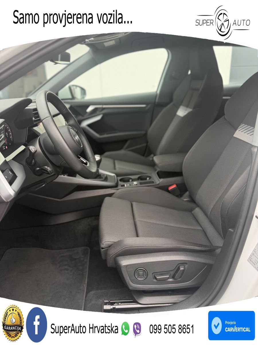 Audi A3 35 TFSI (150 KS) advanced LED+GR SJED+ACC