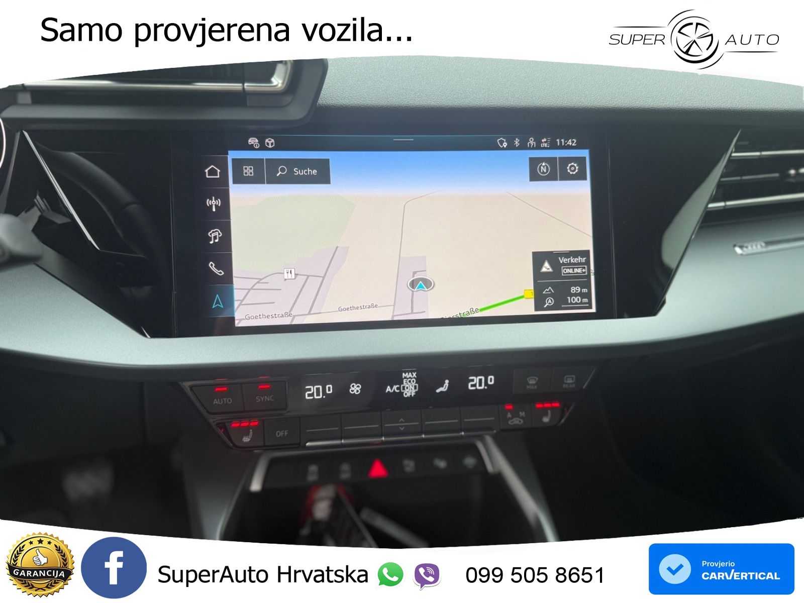 Audi A3 35 TFSI (150 KS) advanced LED+GR SJED+ACC