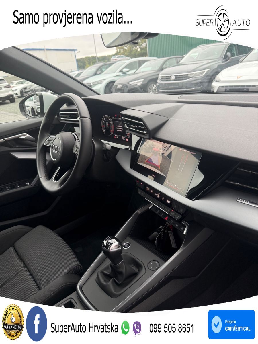 Audi A3 35 TFSI (150 KS) advanced LED+GR SJED+ACC