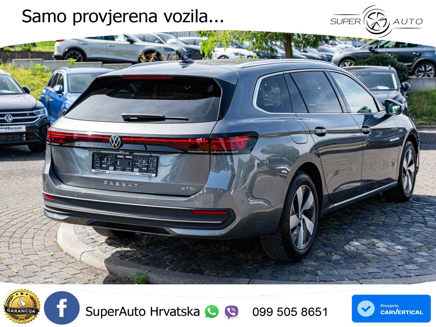 Volkswagen Passat Variant 1.5 eTSI (150 KS) DSG Business LED+GR SJED+ACC
