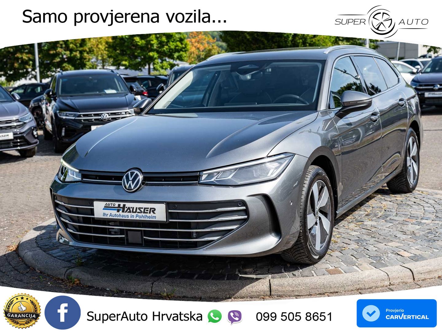 Volkswagen Passat Variant 1.5 eTSI (150 KS) DSG Business LED+GR SJED+ACC