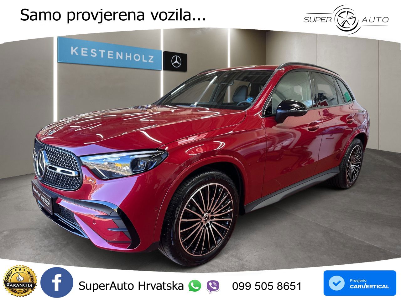 Mercedes GLC 220d (197 KS) 4MATIC 9G-TRONIC AMG LED+GR SJED+ACC
