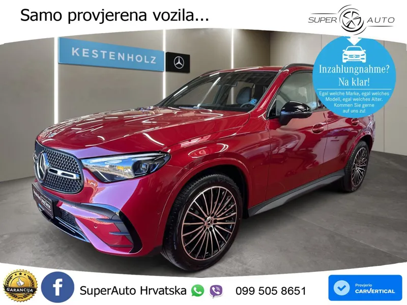 Mercedes GLC 220d (197 KS) 4MATIC 9G-TRONIC AMG LED+GR SJED+ACC