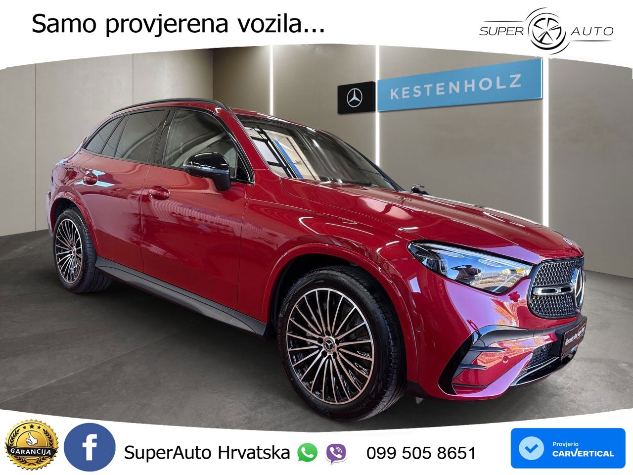 Mercedes GLC 220d (197 KS) 4MATIC 9G-TRONIC AMG LED+GR SJED+ACC