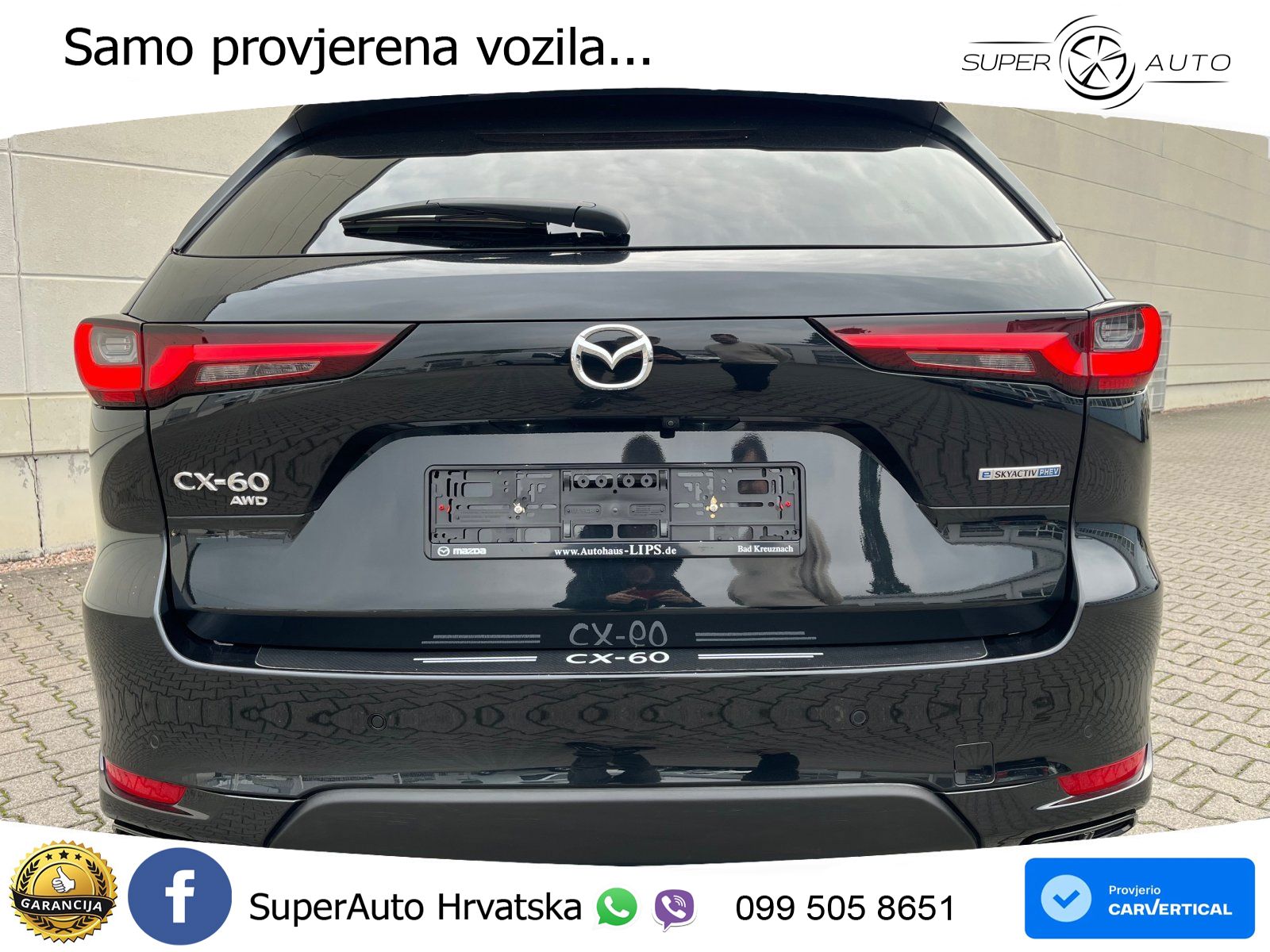 Mazda CX-60 2.5 e-Skyactiv (328 KS) AWD Automatic LED+GR SJED+ACC